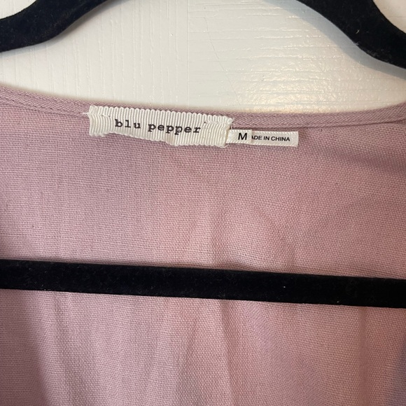 Blu Pepper Purple Midi Dress - Picture 3 of 4